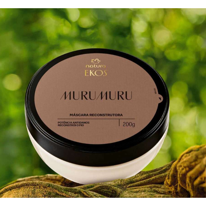 Kit Cuidados Cabelos Ekos Murumuru Shampoo, Condicionador e Máscara Natura Original
