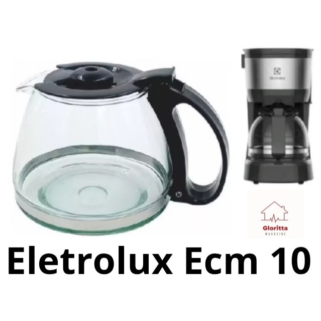 Jarra para Cafeteira Eletrolux ECM-10 15Xicaras Vidro reforçado