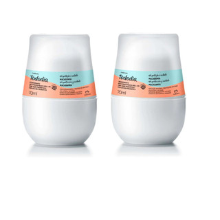 Desodorante Roll-on Tododia Macadâmia Natura Kit com 2