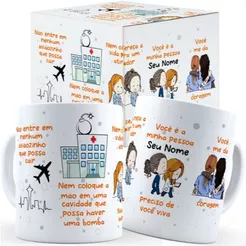 Caneca Greys Anatomy Frases - Caixa Personalizada