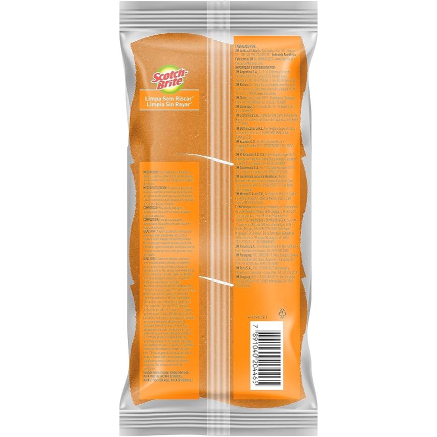 Kit com 6 Esponja SCOTCH-BRITE Cozinha Nao Risca · foto 2