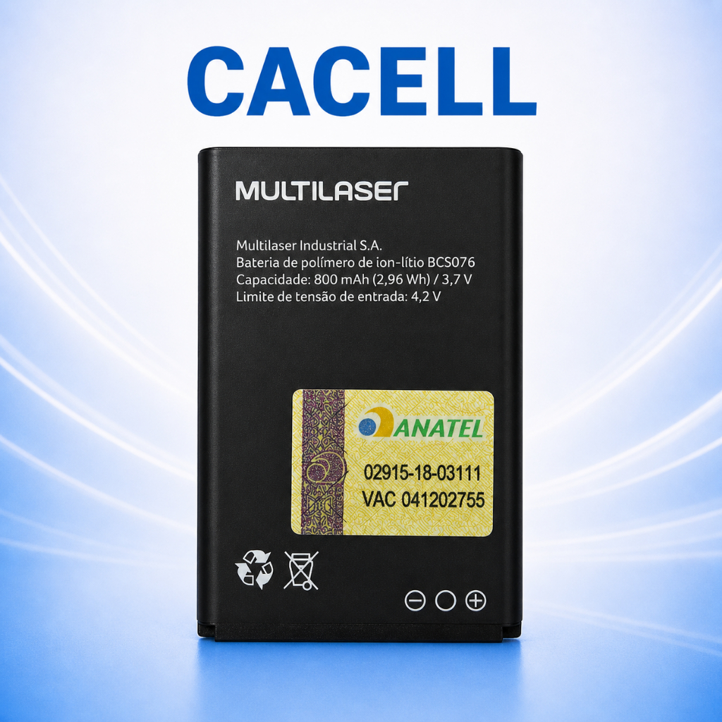 Bateria Bcs076 Para Multilaser Feature Phone Up Play Nova COM GARANTIA + NF + Entrega Direta