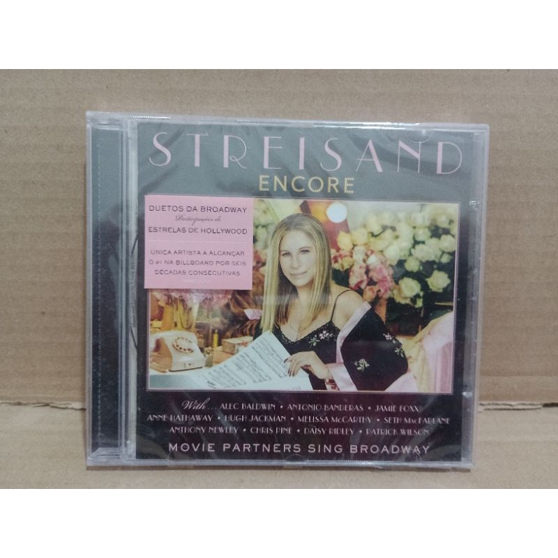 CD BARBRA STREISAND- ENCORE (ORIGINAL/LACRADO)