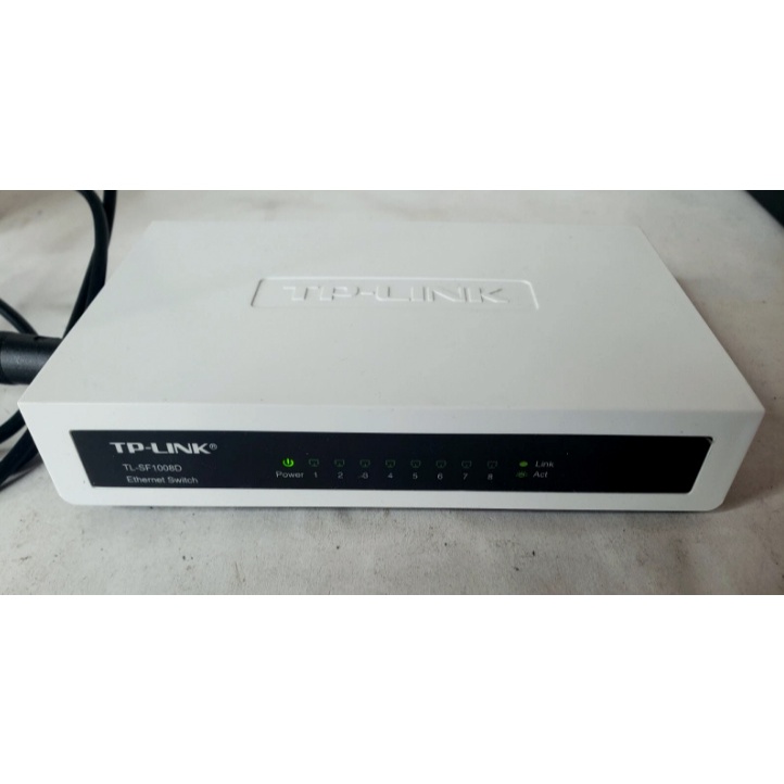 TP-Link TL-SF1008D Switch Fast Ethernet 8 Portas Rede