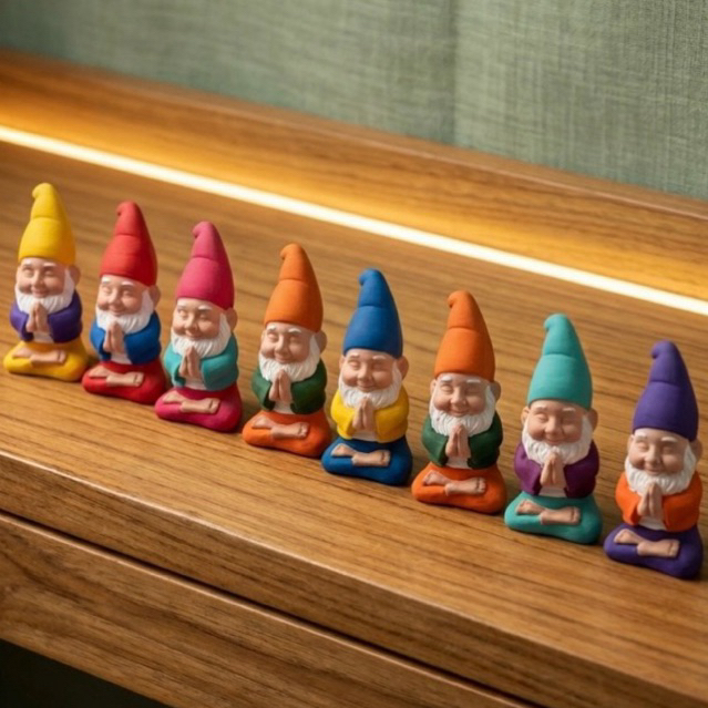 Gnomo decorativo Gnomo da sorte Gnomo de jardim | várias cores | 11cm ou 19cm | gnomos coloridos