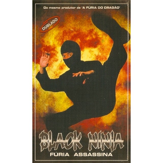 VHS/DVD BLACK NINJA FÚRIA ASSASSINA (Shadow Killers Tiger Force) Dublado/David Greene, Barbara Watson.