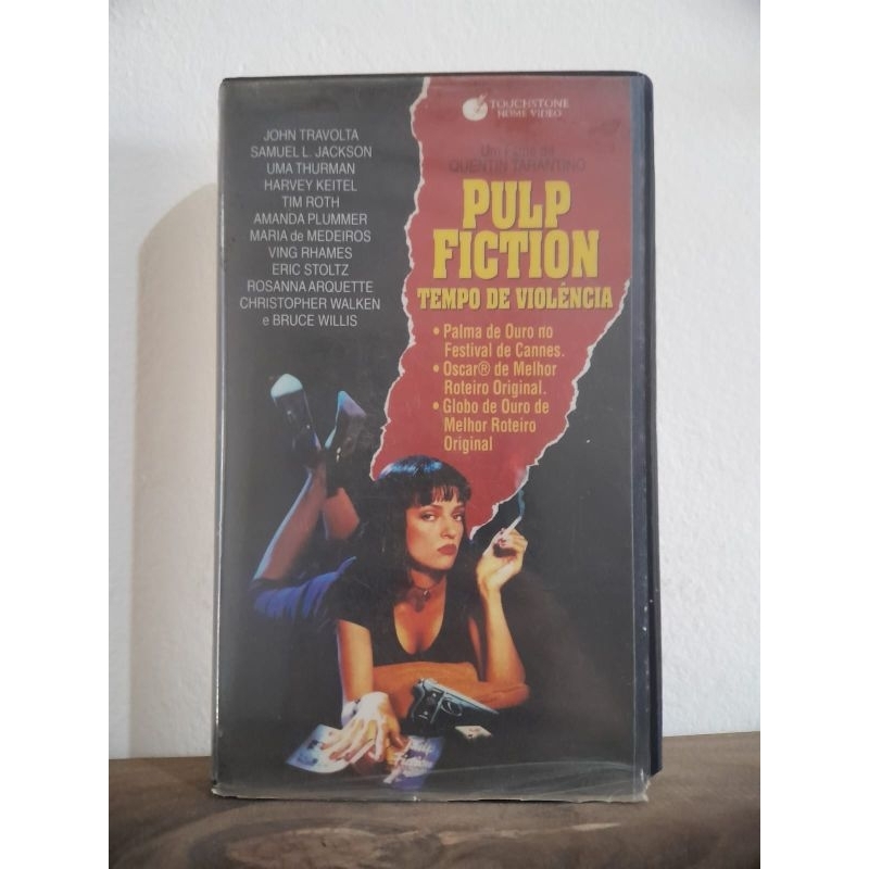 VHS Pulp Fiction: Tempo de violência/ Filme - Legendado
