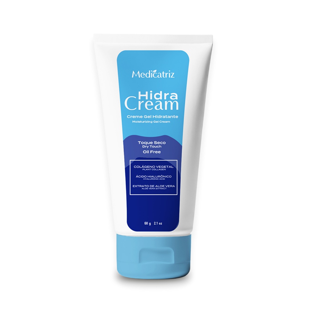 Hidratante Facial Toque Seco Hidra Cream Medicatriz 60g