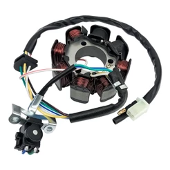 Estator Gerador CRF 230 2007 em diante completo com chicote e bobina de pulso.