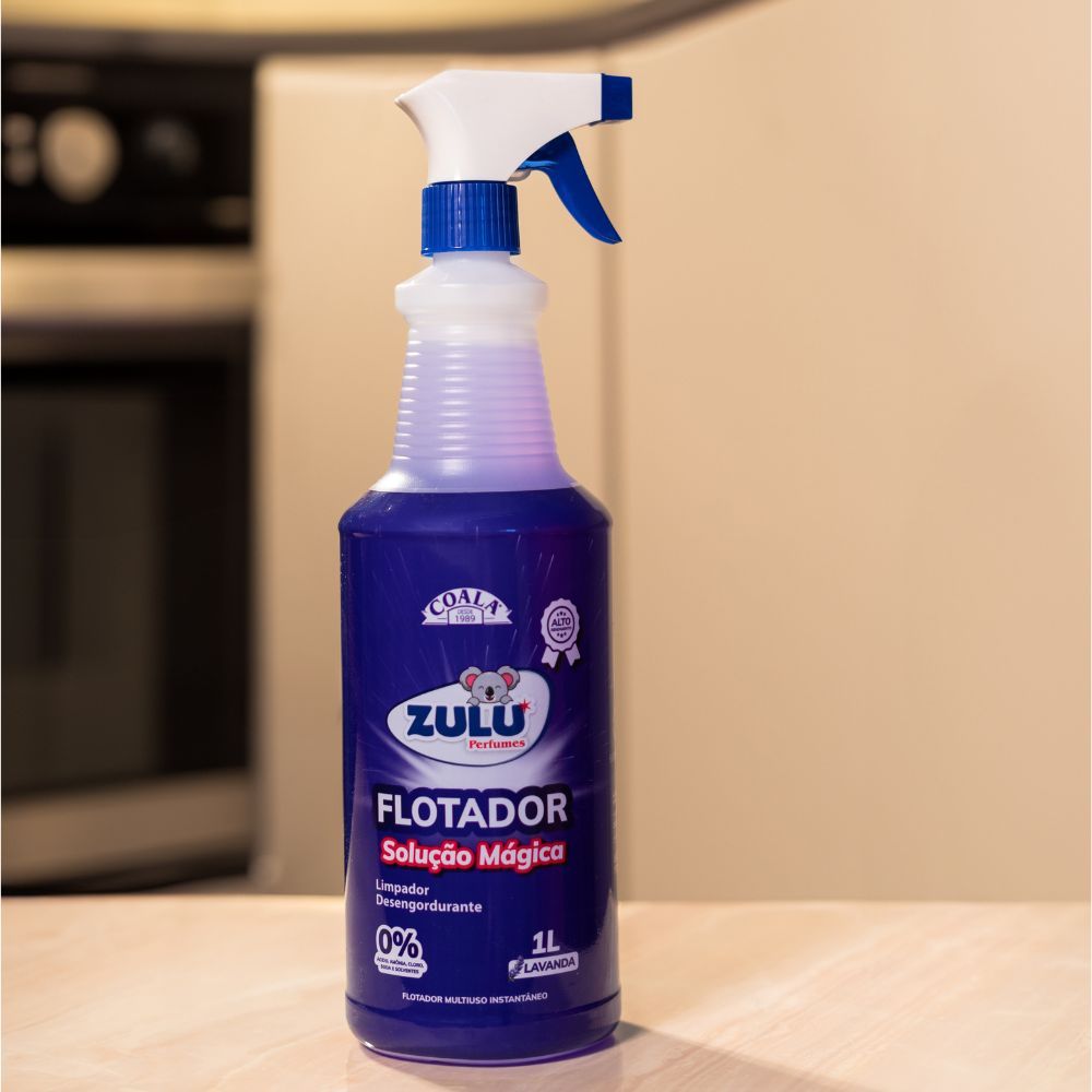 Kit 2 Flotador Desengordurante Zulu Perfumes / Coala - Lavanda - 1L + 1 Limpador Concentrado Coala - Chá Branco 120ml · foto 2