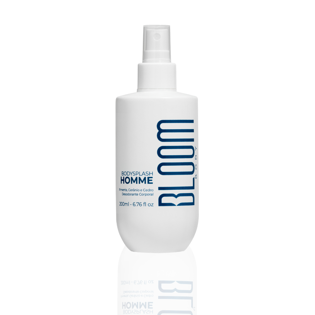 Bloom Body - Body Splash Homme 200 ml - Fragrância Aromática Amadeirada, Para Us