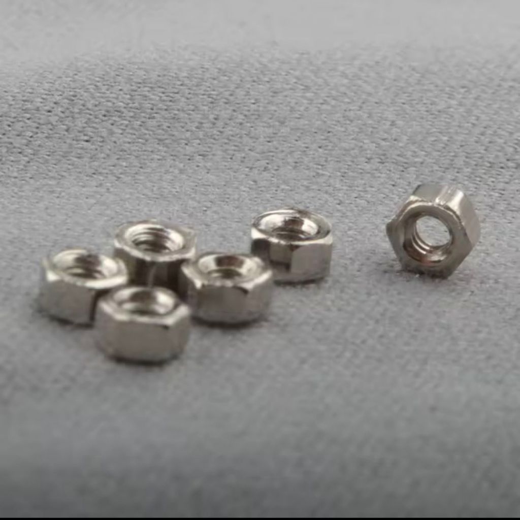 Porca Para Óculos 1.2mm | Kit com 100 Unidades | Reposição Óptica | Parafuso Acessório