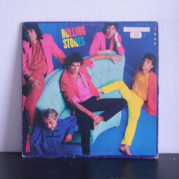 LP Rolling Stones – Dirty Work (1986) | Vinil com Encartes Rolling Stones Records
