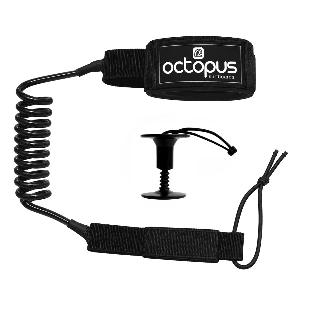 Leash Strep Body Board Cordinha Morey Octopus Surfing + Copinho TOP