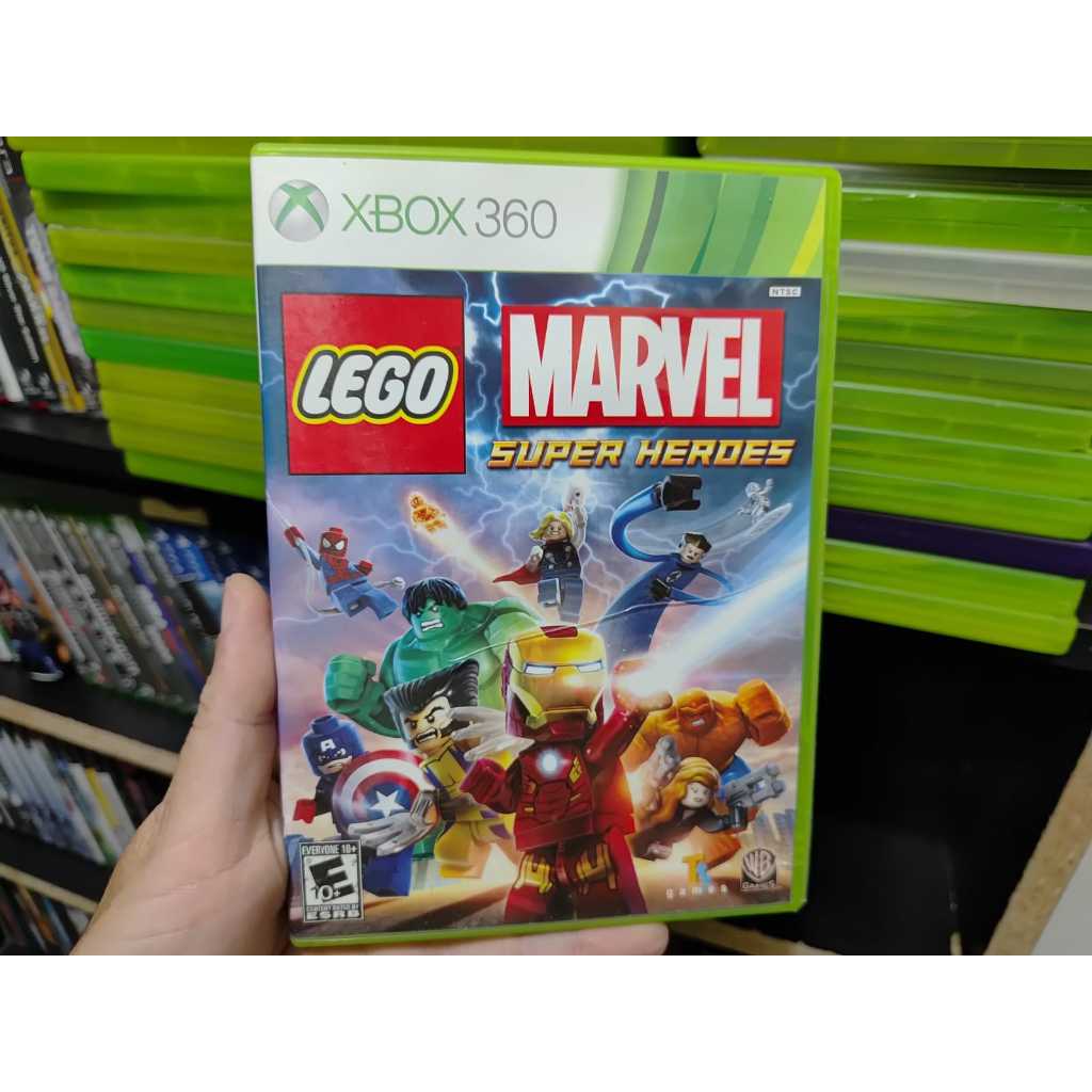 Lego Marvel Super Heroes Xbox 360 Jogo Original / Mídia Física