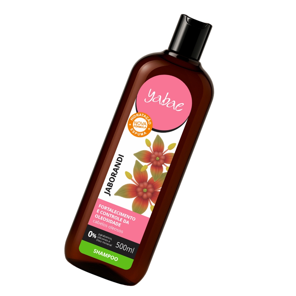 Shampoo Camomila, Babosa, Bambu, Guaxima e Jaborandi 500ml -  Yabae