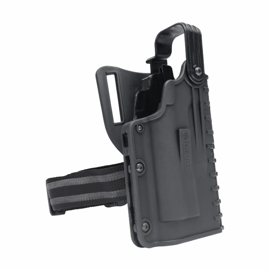 Coldre Black OPS Mid-Ride Bélica - Beretta APX 9mm  Beretta APX .40 Glock G17 G19 Glock G22 Gen4 G23