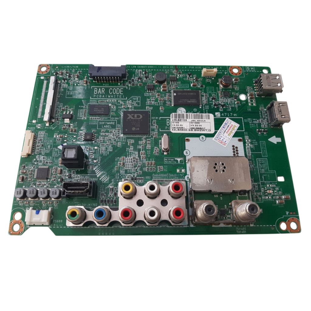 Placa Principal Compatível tv 42lb5600 cod: eax65710303(1.1)