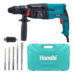 【Hanabi】Martelete Rompedor Perfurador Professional 1300w 2.8J 26mm Sds Plus 60Hz