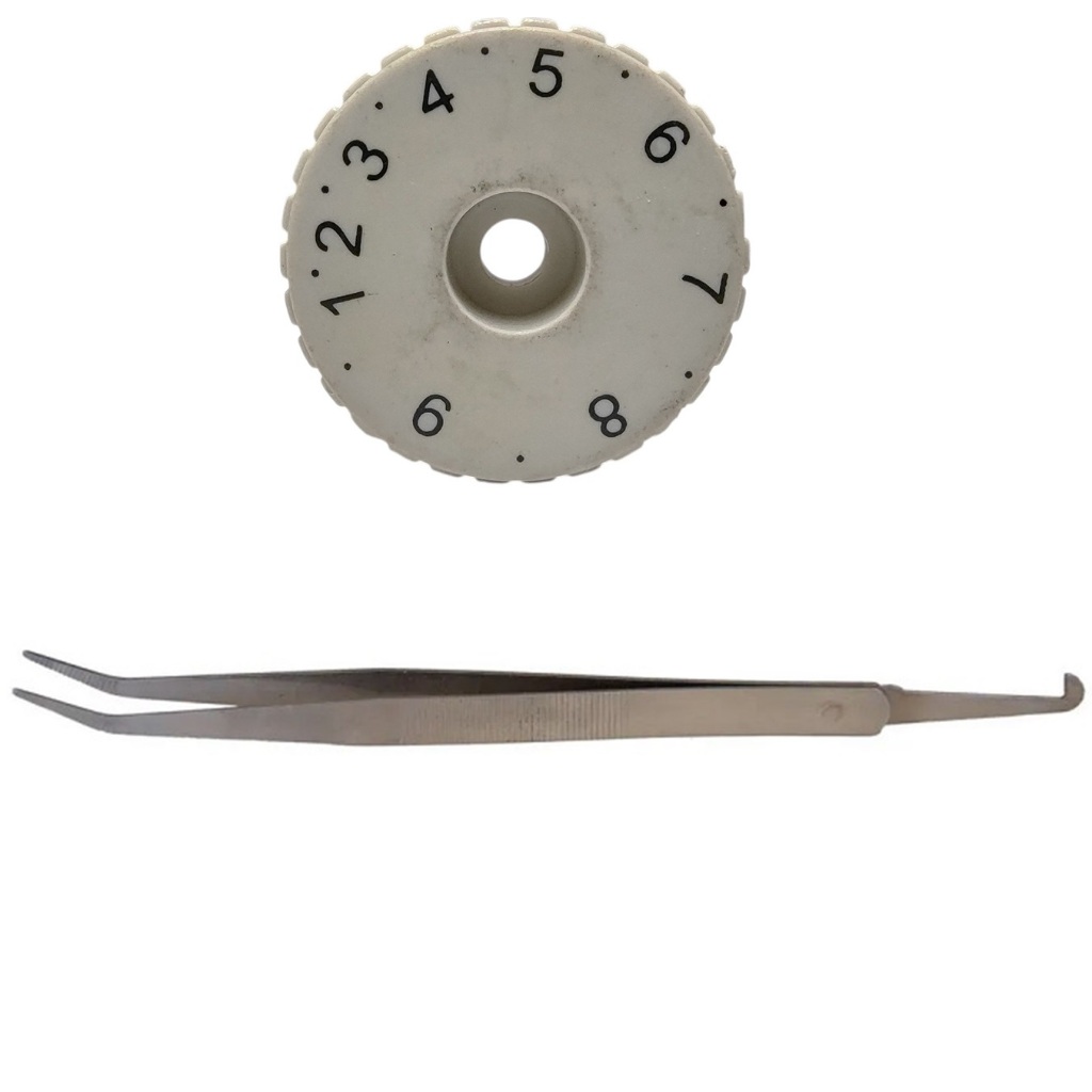 Botao Regular Ponto Maquina Costura Reta Sunstar De Metal + Pinça