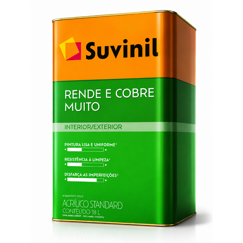 Tinta Rende & Cobre Muito Cores Especiais 18L Suvinil