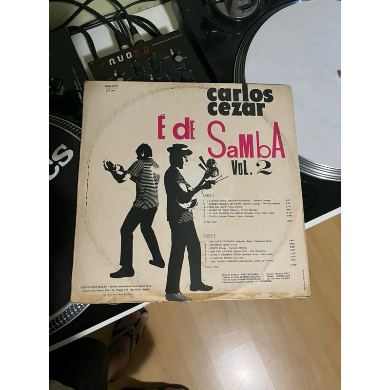 LP VINIL CARLOS CÉZAR #edesamba VG