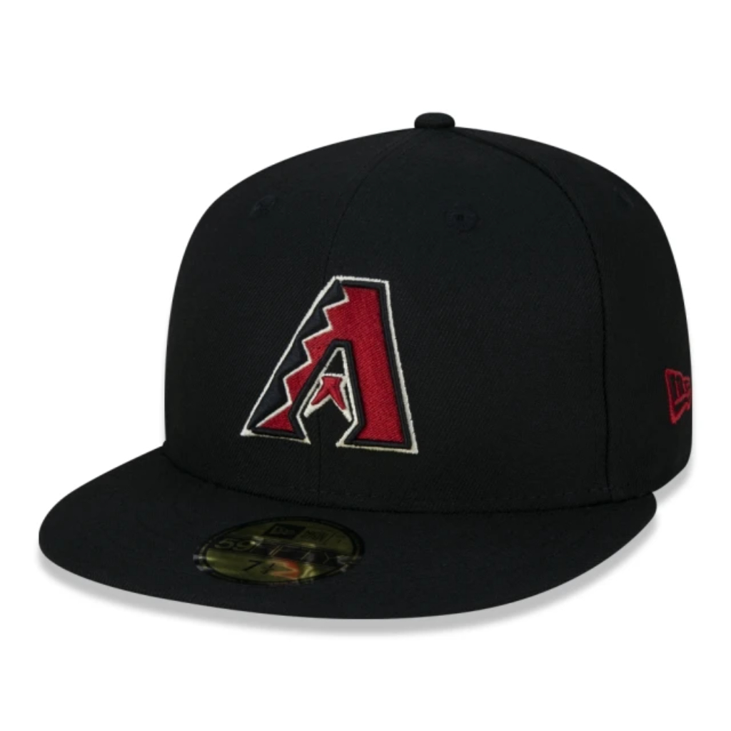 Imagem Boné New Era  59FIFTY Arizona Diamondbacks MLB Preto – Original