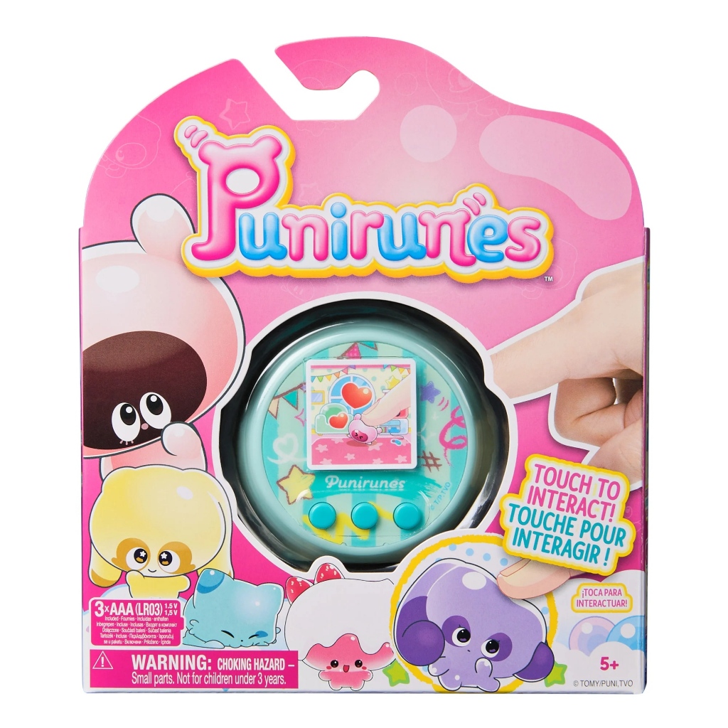 Pet Eletrônico Punirunes Bichinho Interativo Brinquedo Virtual Com Display Digital - Sunny