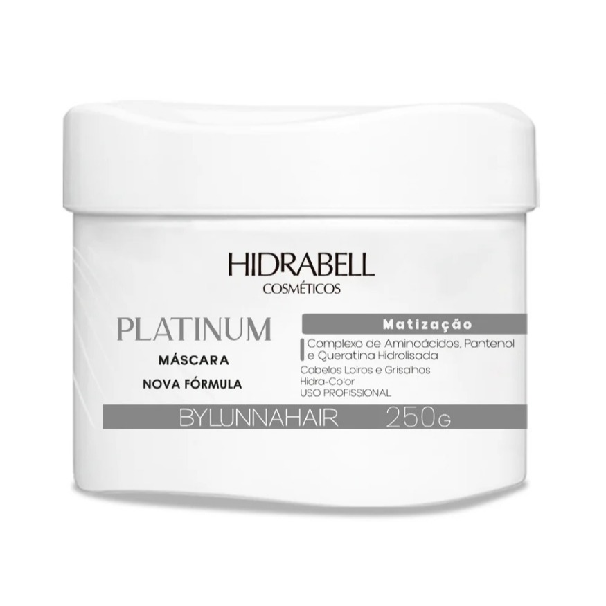Máscara de Hidratação para cabelo PLATINUM Hidrabell Efeito Platinado