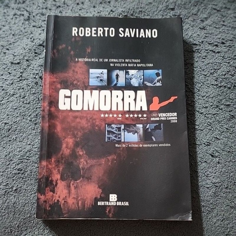 livro gomorra a história real de um jornalista infiltrado na violenta máfia napolitana