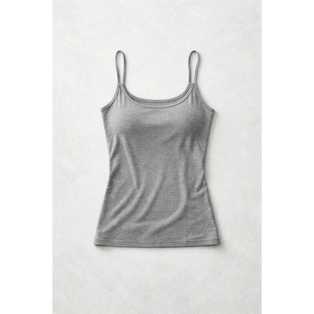 Regata Feminina Básica Blusinha Alcinha Casual Confortável Para Treino Academia