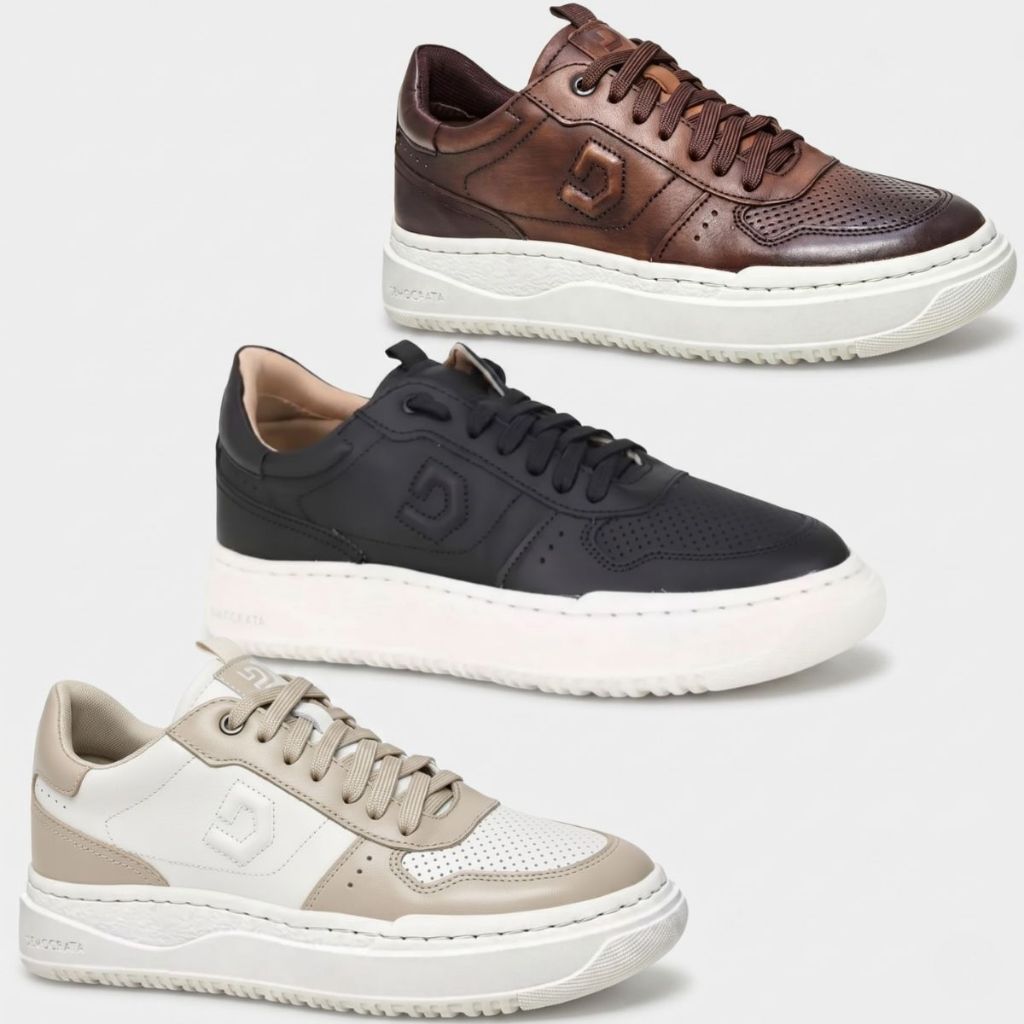 Tênis Democrata Denim Block Masculino Original