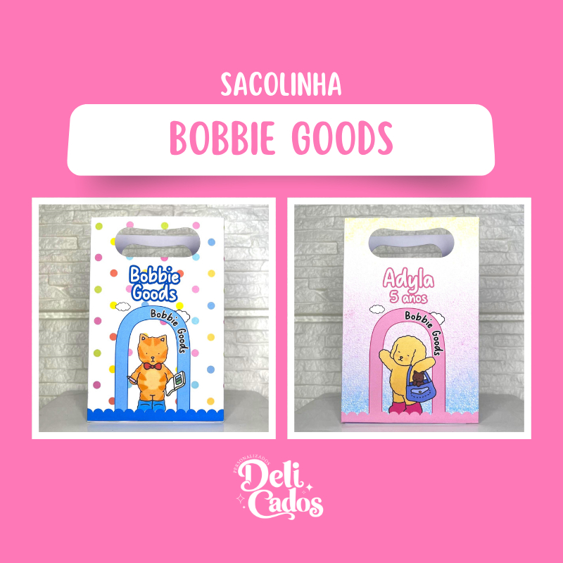 SACOLINHA PERSONALIZADA PARA LEMBRANCINHAS BOB GUD MENINA BOB GUD MENINO | SACOLA PERSONALIZADA | SACOLA SURPRESA