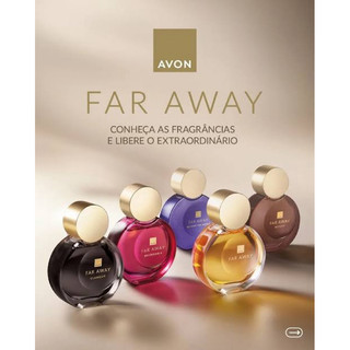 Deo Parfum Far Away 50ml (Perfume Feminino Avon): Glamour, Original, Beyond, Infinity, Shine ...