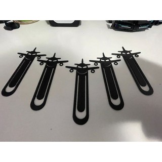 Kit com 5 Marca-Páginas Avião