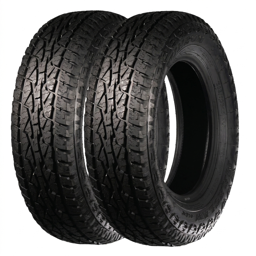 Kit 2 Pneus Aro 15 205/70r15 94t Maxclaw At Winrun Duster Jimny