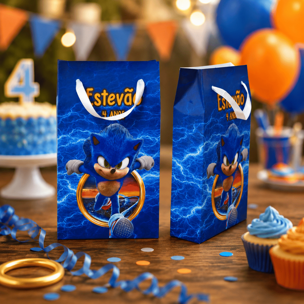 20 Sacolinhas Personalizadas Aniversário Para Lembrancinhas Festa Temático Surpresa