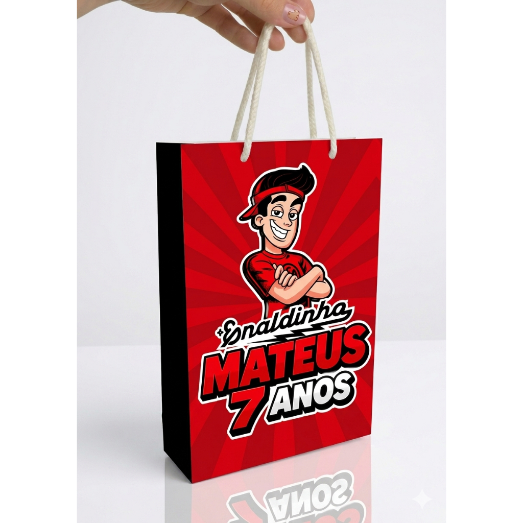 Sacolinha Surpresa Enaldinho Personalizada | Lembrancinhas | Festa | Aniversário
