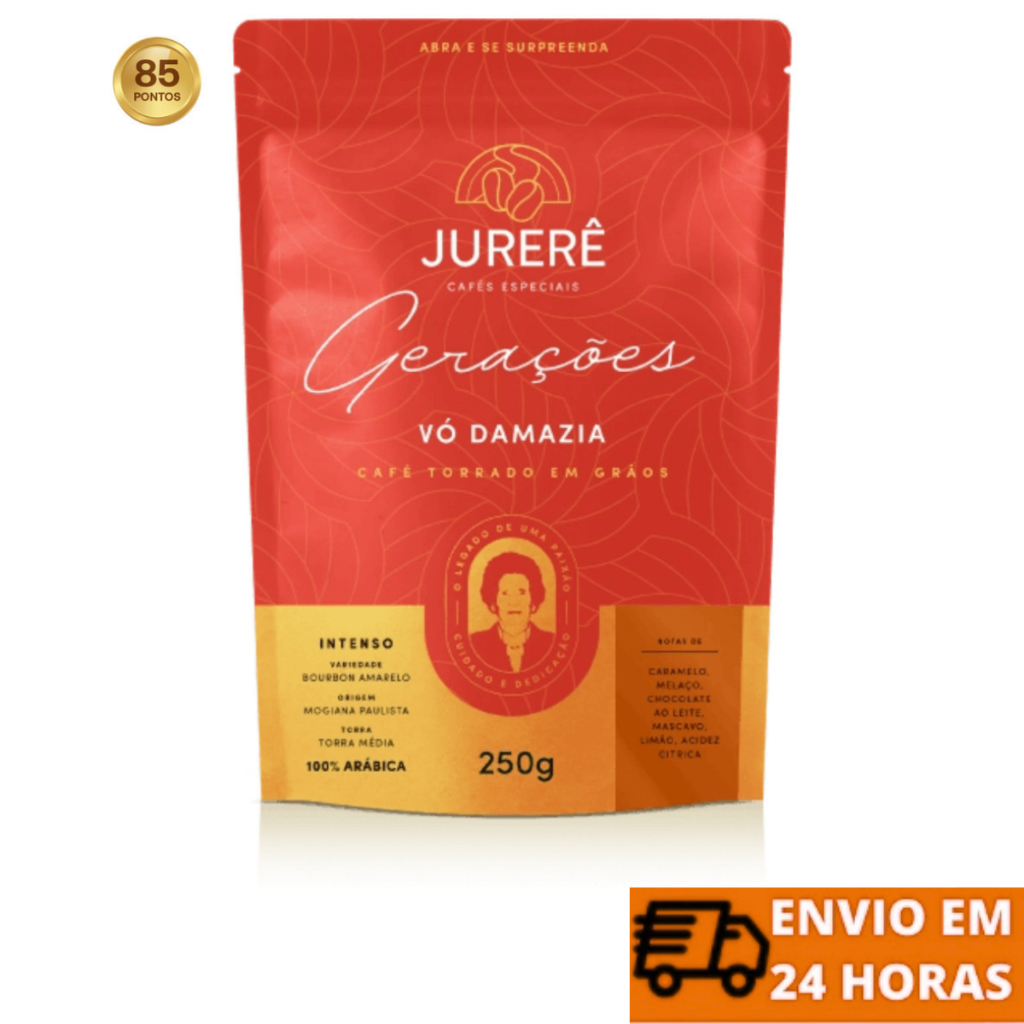 Jurerê Café Café Torrado Com Aromas De Caramelo, Chocolate e Limão 250gr