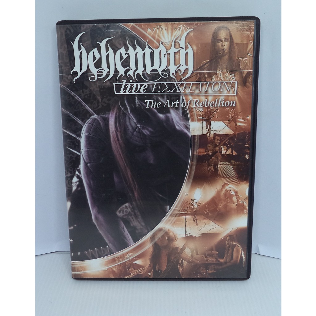Dvd - Behemoth - Live Ezxhaton The Art Of Rebellion