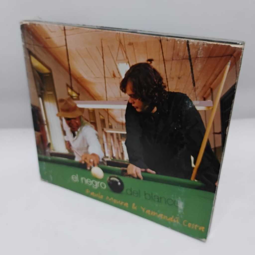 DIGIPACK - PAULO MOURA E YAMANDÚ COSTA --- EL NEGRO, DEL BLANCO.