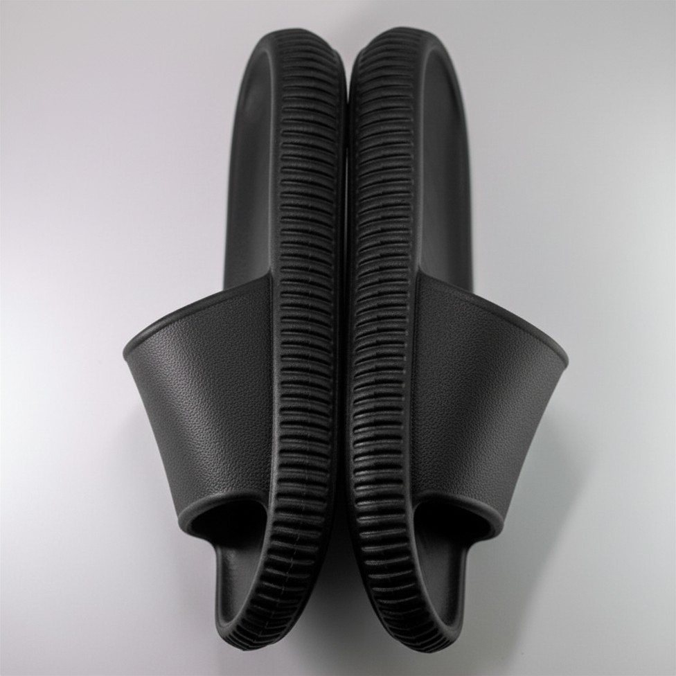 Chinelo Nuvem Macio Slide Leve Confortável Feminino Masculino Adulto e Infantil Juvenil Preto