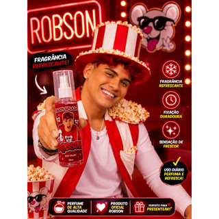 🏆 Body Splash Robson Dos Rosas Unissex  200ml Perfume Refrescante Fragrância Duradoura Oficial