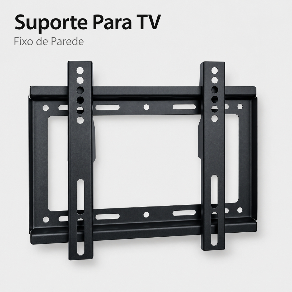 Suporte Para TV de Parede Universal Fixo 14 a 42 Polegadas LED LCD Plasma Smart VESA 200x200