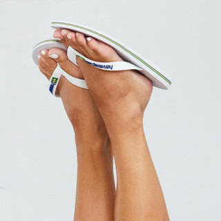 Chinelo Havaianas Logo Brasil Unissex Original sandália havaianas legítima