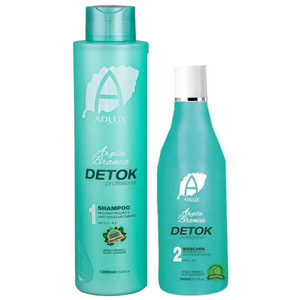 Kit Detok Adlux 2 Passos 1500 Ml Redutor De Volume