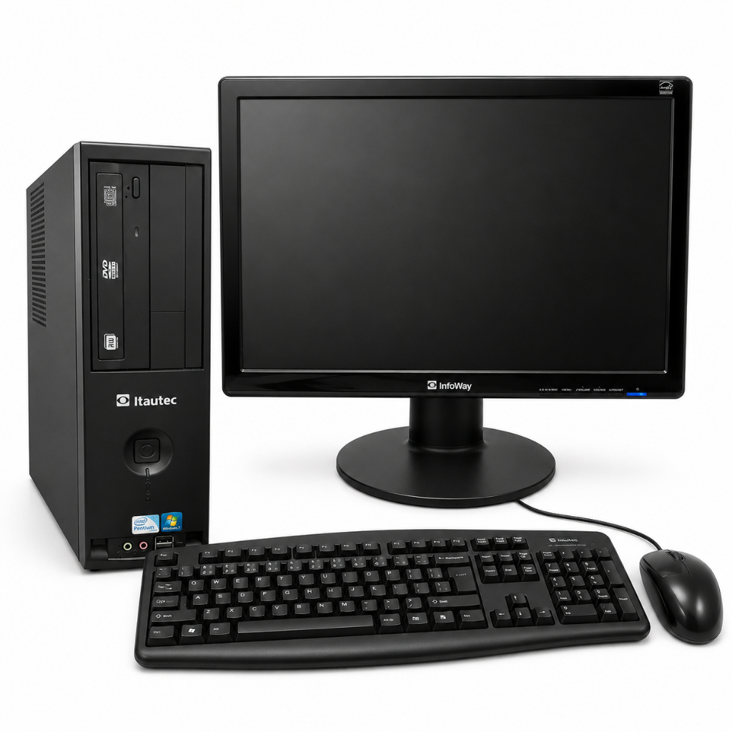 Kit Computador Itautec St4265 Pentium 4gb Ddr3 500gb Hdd (Usado)