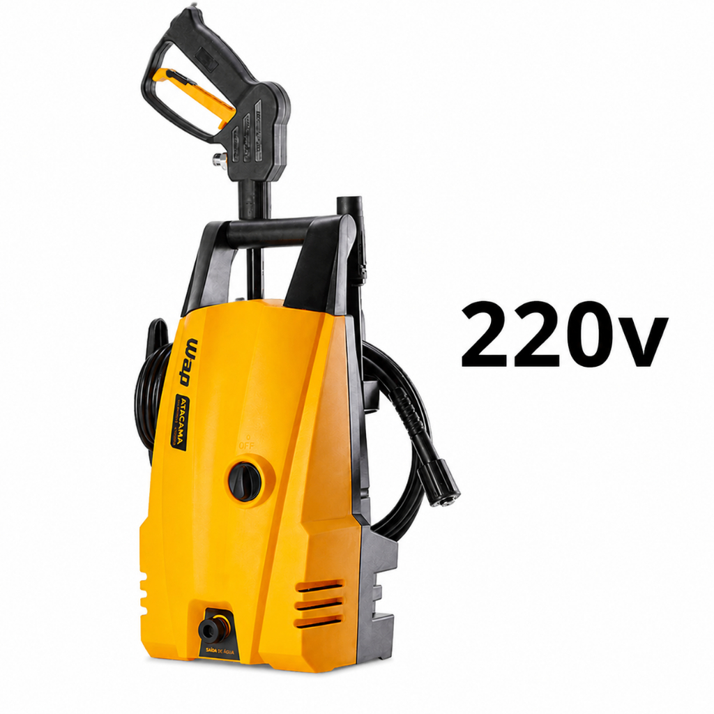 SSP5616850 Lavadora Alta Pressão 220V WAP Atacama Smart 1500 PSI c/ Bico Regulável E Cabo 5 Metros