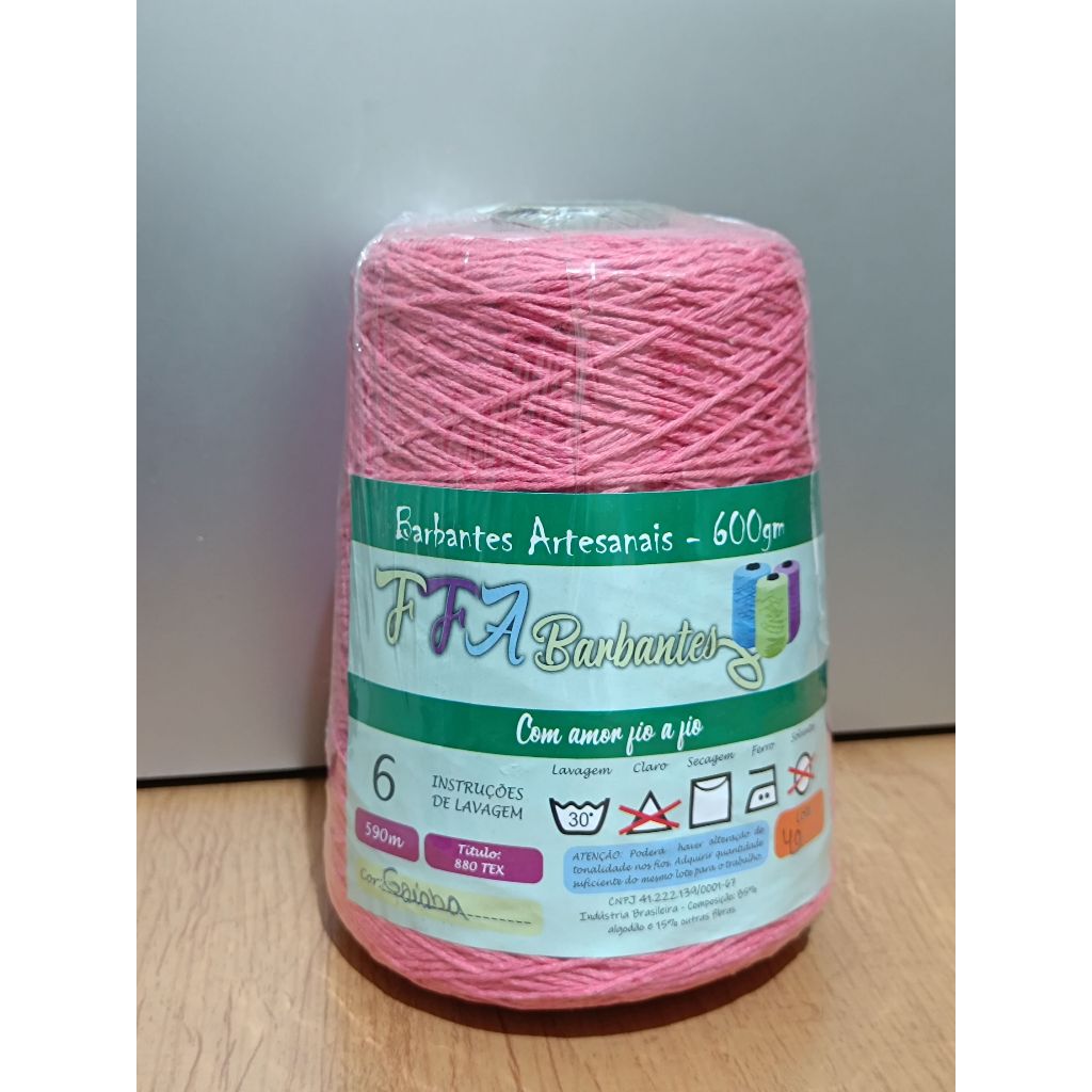 Barbante FFA Fio 6 - 600g - Crochê / Tricô / Artesanatos em geral — imagem 2 de 2