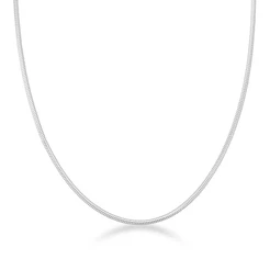 Corrente Cordão Masculino De Prata 925 Legítima Rabo De Rato Rope Fina Colar Maciça Original